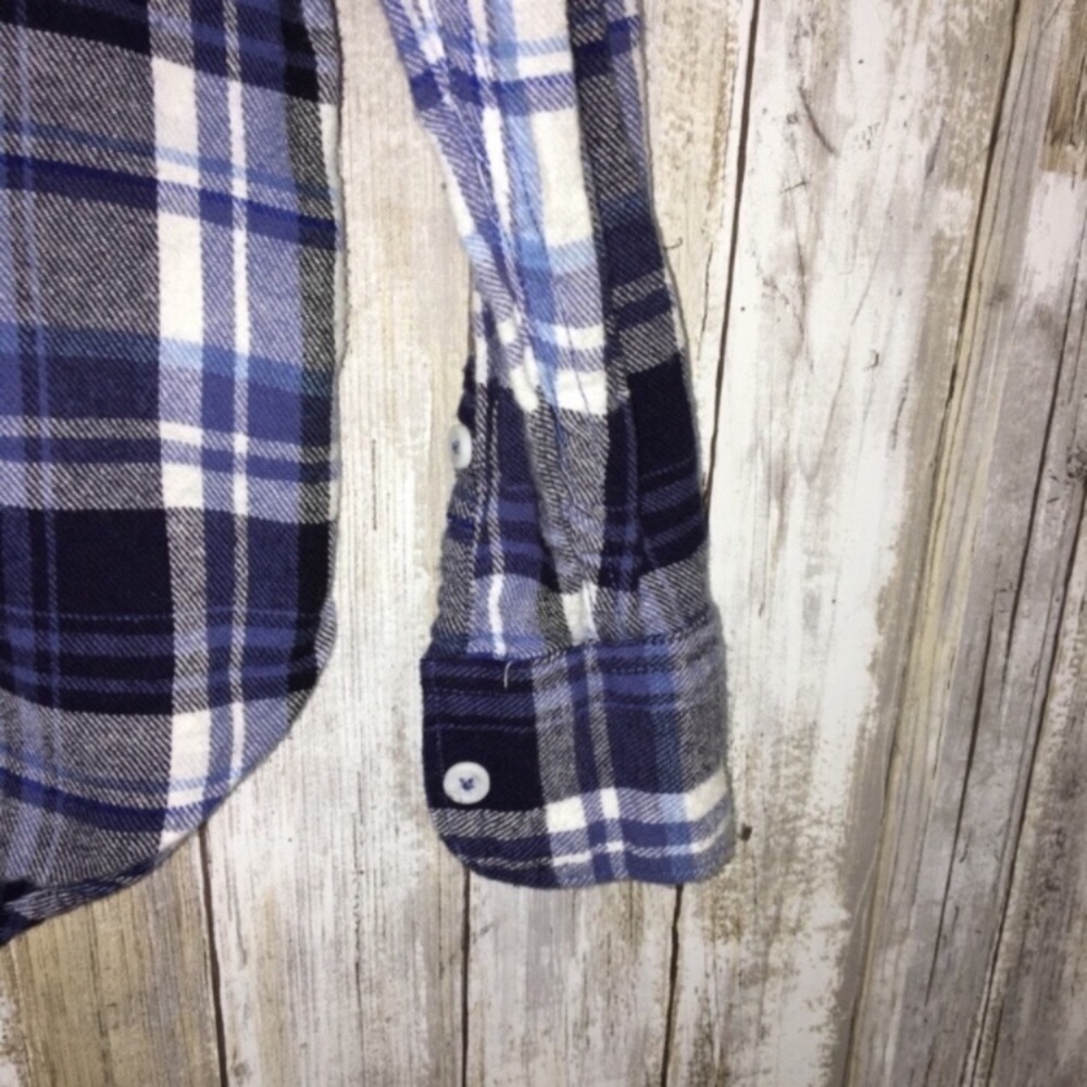 Woolrich Blue Plaid Button Down - image 2